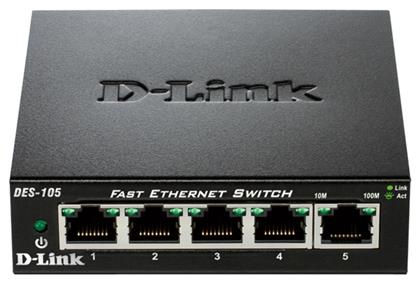 D-Link GO-SW-8E Unmanaged L2 Switch με 8 Θύρες Ethernet από το e-shop