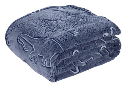 Das Home Κουβέρτα 4836 Fleece Γαλάζια 110x150εκ.