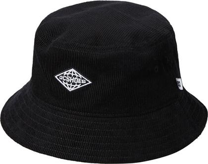 DC Υφασμάτινo Ανδρικό Καπέλο Στυλ Bucket Μαύρο από το Modivo