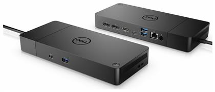 Dell WD19S USB-C Docking Station με HDMI/DisplayPort 4K PD Ethernet και συνδεση 3 Οθονών Μαύρο