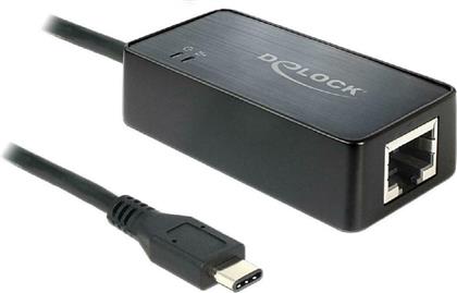 DeLock 62642 USB-C Αντάπτορας Δικτύου για Ενσύρματη σύνδεση Gigabit Ethernet από το e-shop