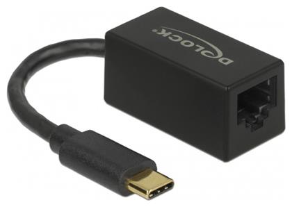 DeLock 65904 USB-C Αντάπτορας Δικτύου για Ενσύρματη σύνδεση Gigabit Ethernet από το e-shop