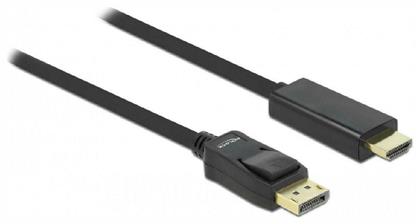 DeLock DisplayPort Cable DisplayPort male - HDMI male 2m (82587) από το e-shop