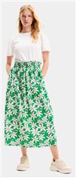 Desigual Marlon Καλοκαιρινό Midi Φόρεμα Πράσινο