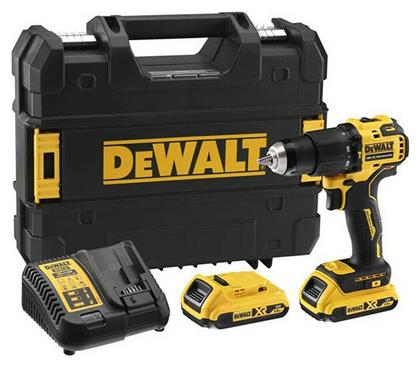 Dewalt DCD709L2T Κρουστικό Δραπανοκατσάβιδο Μπαταρίας 18V 2x3Ah