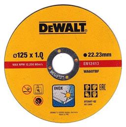 Dewalt Δίσκος Κοπής Μετάλλου Inox DT3507 125mm από το e-shop