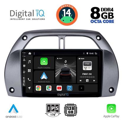 Digital IQ Ηχοσύστημα Αυτοκινήτου για Toyota RAV 4 2000-2006 με A/C (Bluetooth/USB/AUX/WiFi/GPS/Apple-Carplay/Android-Auto) με Οθόνη Αφής 9''