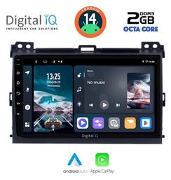 Digital IQ Ηχοσύστημα Toyota Land Cruiser 2002-2008 με Bluetooth, USB, GPS