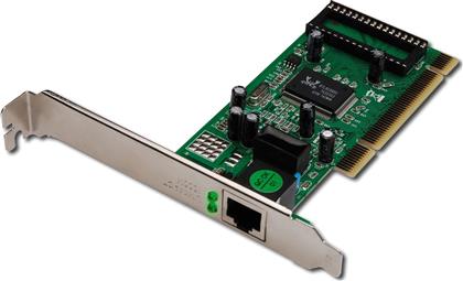 Digitus Ενσύρματη Κάρτα Δικτύου Gigabit (1Gbps) Ethernet PCI