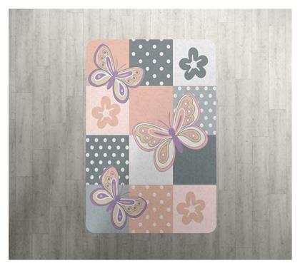 Dimcol Butterfly 286 Παιδικό Χαλί Ροζ 135x200cm από το 24home