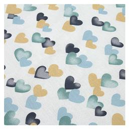 Dimcol Hearts Πάνα Αγκαλιάς Χασέ 11 Grey Green 80x80cm