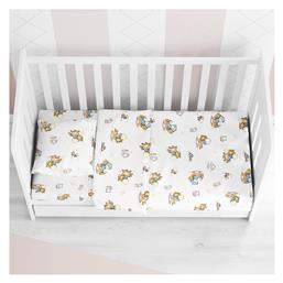 Dimcol Σεντόνι Κούνιας Baby 04 με Λάστιχο 70x140cm White από το Spitishop