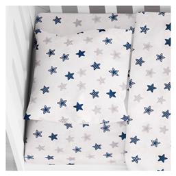 Dimcol Star Βρεφική Μαξιλαροθήκη από 100% Βαμβάκι 102 Blue 35x45εκ.