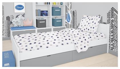 Dimcol Βαμβακερό Πάπλωμα Κούνιας Star 120x160cm 102 Blue