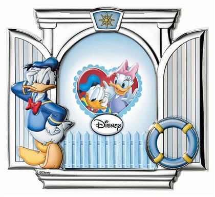 Disney Κορνίζα Ασημένια Donald Duck 13x18cm από το Kosmima24