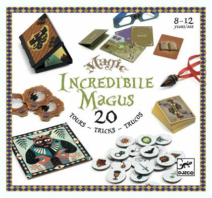 Djeco Magic Incredibile Magus Σετ 20 Μαγικά Τρικ από το EasyU