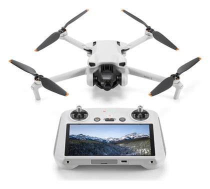 DJI Mini 3 Drone with DJI RC 5.8 GHz με Κάμερα 4K 30fps HDR και Χειριστήριο από το Public