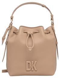 DKNY Bucket Γυναικεία Τσάντα Ώμου Μπεζ από το Z-mall