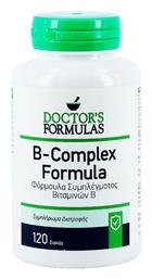 Doctor's Formulas B-Complex Formula Βιταμίνη για Ενέργεια, τα Μαλλιά & τo Δέρμα 120 ταμπλέτες από το Pharm24