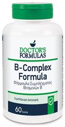 Doctor's Formulas B-Complex Formula Βιταμίνη για Ενέργεια, τα Μαλλιά & τo Δέρμα 60 ταμπλέτες