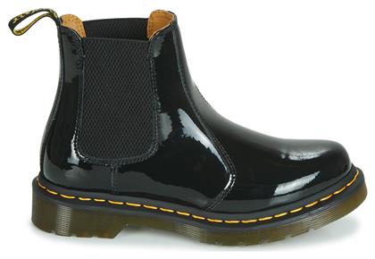 Dr. Martens 2976 Γυναικεία Chelsea Μποτάκια από Λουστρίνι Μαύρα από το Spartoo