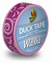 Duck Purple Cirrus Αυτοκόλλητη Washi Ταινία Διακόσμησης 15mm x 10m