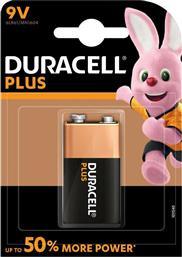 Duracell Plus Αλκαλική Μπαταρία 9V 1τμχ