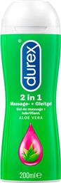 Durex Play Massage 2 in 1 Λιπαντικό Gel Aloe Vera 200ml