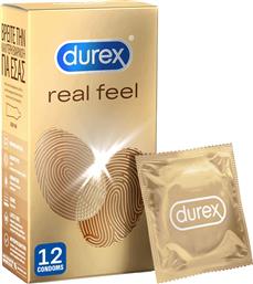 Durex Προφυλακτικά Real Feel 56mm 12τμχ από το e-Fresh