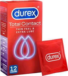 Durex Προφυλακτικά Total Contact Λεπτά 12τμχ από το e-Fresh
