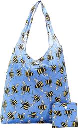 Eco Chic Bees Υφασμάτινη Τσάντα για Ψώνια σε Μπλε χρώμα από το GreekBooks