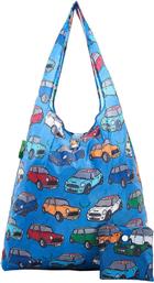 Eco Chic Mini Υφασμάτινη Τσάντα για Ψώνια σε Μπλε χρώμα