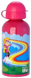 Ecolife Ανοξείδωτο Παγούρι Super Girl 500ml