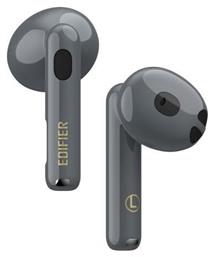 Edifier W320TN Earbud Bluetooth Handsfree Ακουστικά με Αντοχή στον Ιδρώτα και Θήκη Φόρτισης Γκρι