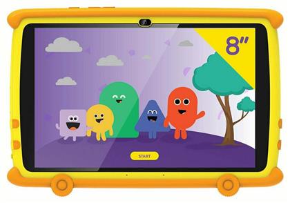 Egoboo Kiddoboo 8'' Tablet με WiFi (2GB/32GB) Yellow