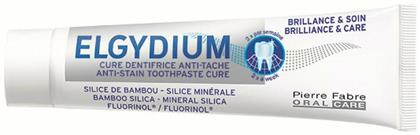 Elgydium Brilliance & Care Κατά των Λεκέδων στα Δόντια Οδοντόκρεμα για Λεύκανση 30ml