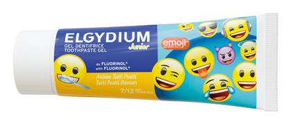 Elgydium Οδοντόκρεμα Emoji 50ml 1400 ppm με Γεύση Tutti-Fruti για 7+ χρονών
