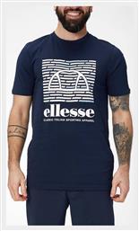 Ellesse Ανδρικό T-shirt Navy Μπλε με Στάμπα από το Plus4u