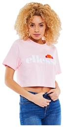 Ellesse Κοντομάνικο Crop Top Light Pink