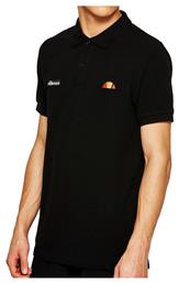 Ellesse Montura Ανδρική Μπλούζα Polo Κοντομάνικη Μαύρη