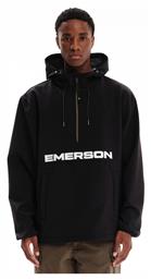 Emerson Ανδρικό Χειμωνιάτικο Μπουφάν Black/White από το Outletcenter