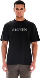 Emerson Ανδρικό T-shirt Κοντομάνικο Μαύρο από το Altershops