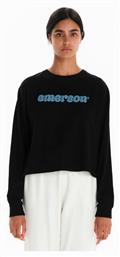 Emerson Μπλούζα Μαύρη 242.EW31.41-Black