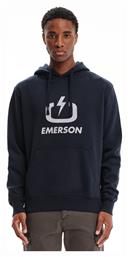 Emerson Φούτερ Navy Μπλε με Κουκούλα