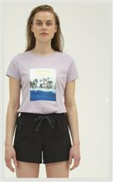 Emerson Γυναικείο Crop T-shirt Floral Ροζ από το Outletcenter