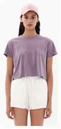 Emerson Γυναικείο Crop T-shirt Λιλά από το Outletcenter