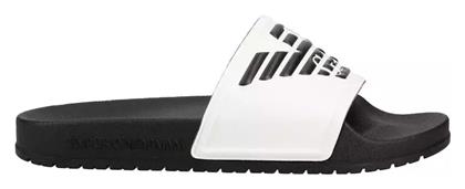 Emporio Armani Ανδρικά Slides Λευκά από το MybrandShoes