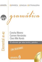 EN GRAMATICA ELEMENTAL A1 + A2 (+ CD) CON SOLUCIONES N/E
