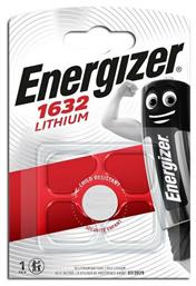 Energizer Μπαταρία Λιθίου Ρολογιών CR1632 3V 1τμχ από το DealsShop