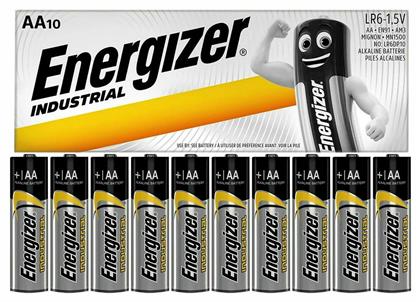 Energizer Industrial Αλκαλικές Μπαταρίες AA 1.5V 10τμχ από το e-shop